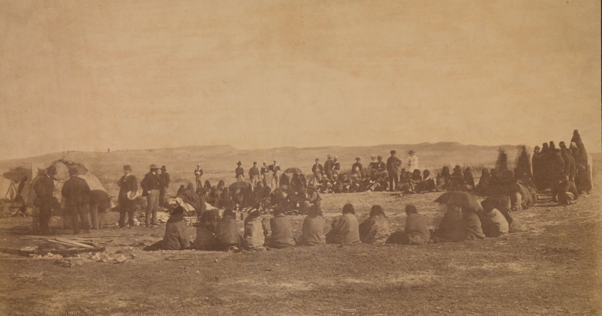 1871 The End Of Indian Treaty Making Nmai Magazine