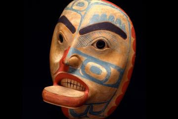 Haida Female Portrait mask