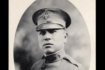 First Lieutenant Josiah A. Powless, M.D. Courtesy of the Oneida Nation Museum, O