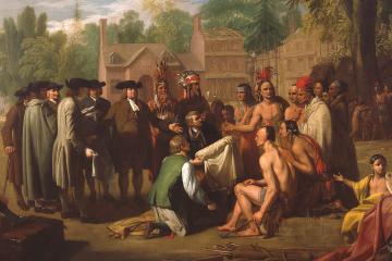 West, Penn's treaty with the Indians