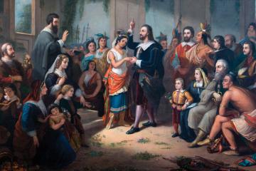 Marriage of Pocahontas