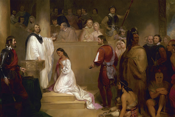 The Baptism of Pocahontas