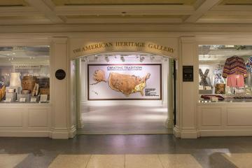Entrance to exhibit