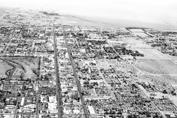 Agua Caliente Reservation aerial view