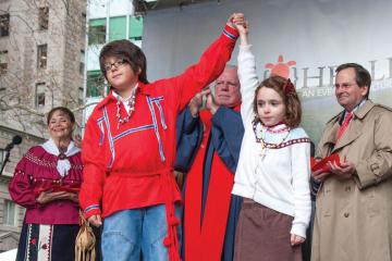 Healing Turtle Island reconciliation ceremony between the Dutch and the Lenape